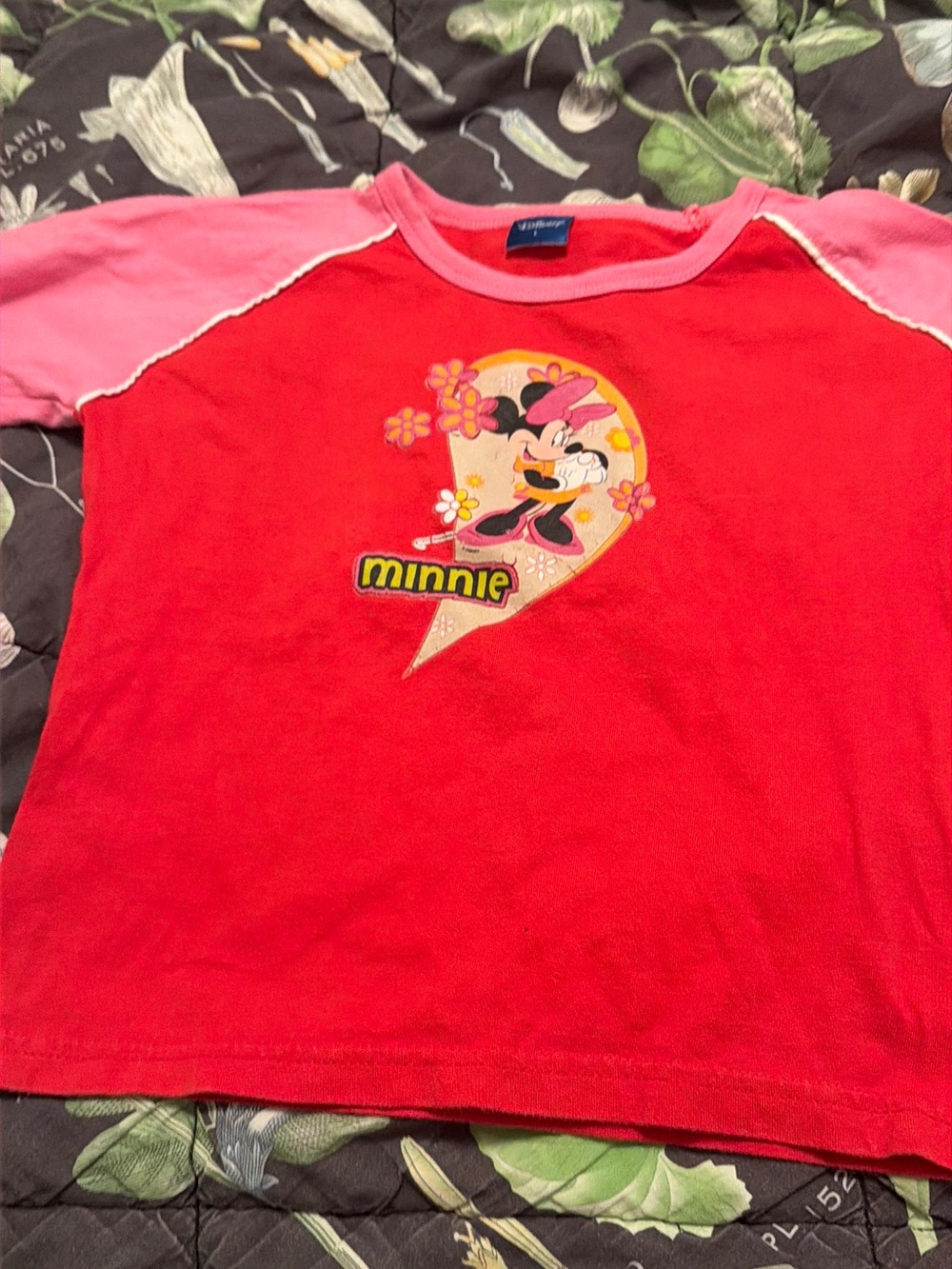 Vintage Disney Long Sleeve Minnie Mouse Shirt